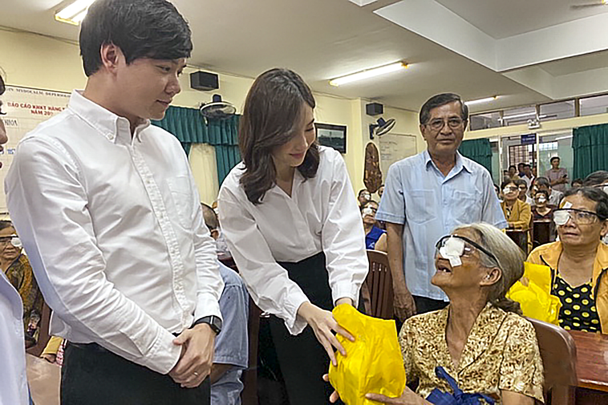 200 bệnh nhân nghèo được mổ mắt miễn phí